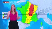Météo : 12 départements placés en vigilance orange aux orages
