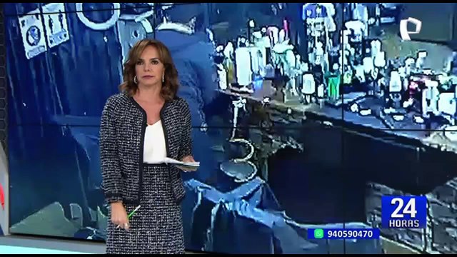 Se robaron hasta las máquinas: Delincuentes asaltan barbería y se llevan 3 mil soles