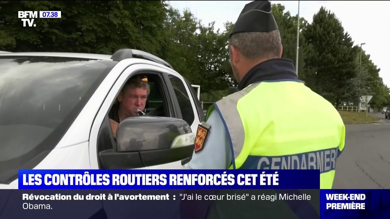 Sécurité routière: face à la hausse de la mortalité sur les routes, les contrôles routiers renforcés cet été