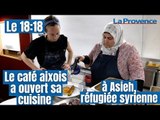 Grand Format : Asieh, réfugiée syrienne, cheffe de cuisine d’un soir dans un café aixois
