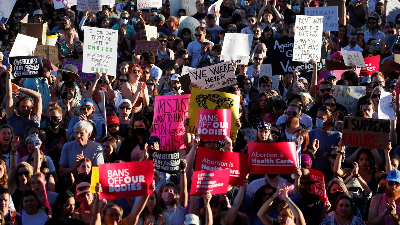Protests across US after Supreme Court's decision to overturn abortion rights