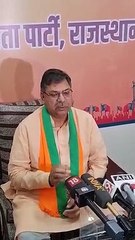 VIDEO : भाजपा नेता सतीश पूनिया आखिर क्यों बोले, 'लोकतंत्र का काला दिन' ?