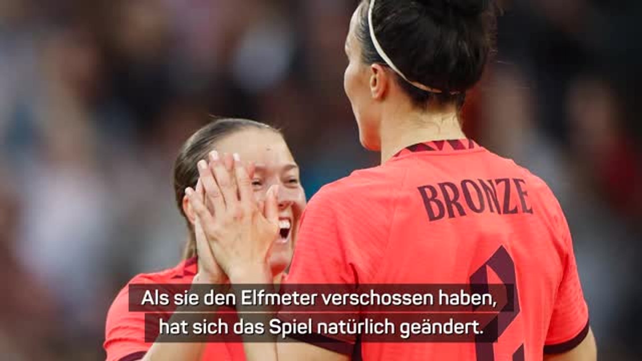 Bronze: "tor war definitiv eine flanke"