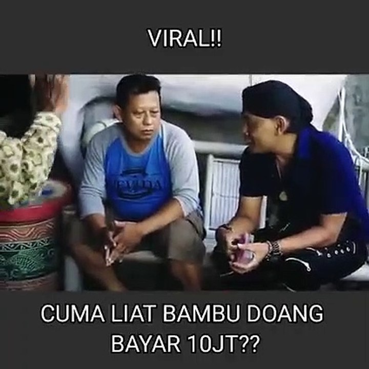 viral !!10 juta cuma lihat bambu ini aka