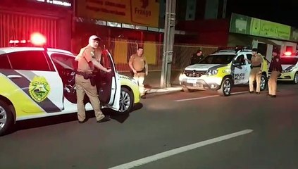 Suspeita de arrombamento mobiliza Polícia Militar no Centro