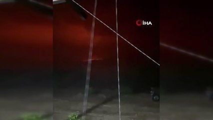 Son dakika haberi! KKTC'deki yangını sağanak yağış söndürdü