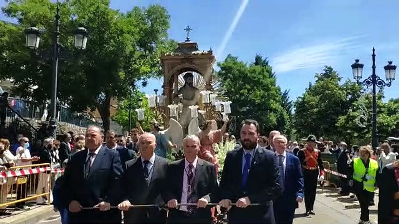 Salida del santo en Bembibre