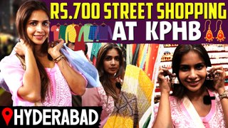 700RS Street Shopping At KPHB | Affordable Price | Samyuktha Shan