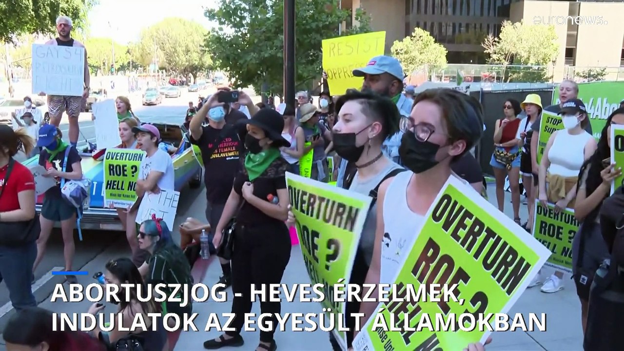 Abortuszjog: heves indulatok, felháborodás az Egyesült Államokban