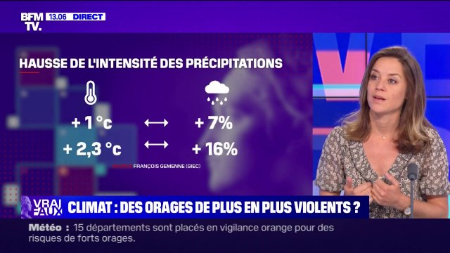 LA VÉRIF' - Climat: les orages sont-ils de plus en plus violents?