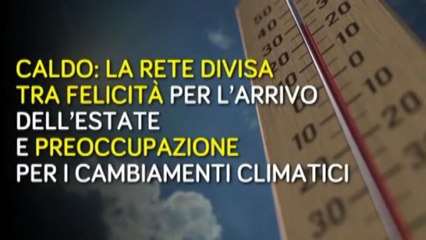 Cambiamenti climatici irrompono in conversazioni social italiani