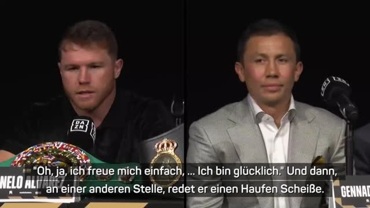 Alvarez: herausforderer redet ein "haufen scheiße"