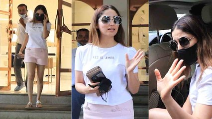 Yaami Gautam Haircut लेने पहुँचीं Salon,बाहर Media को देख नाराज हुईं | FilmiBeat*Bollywood