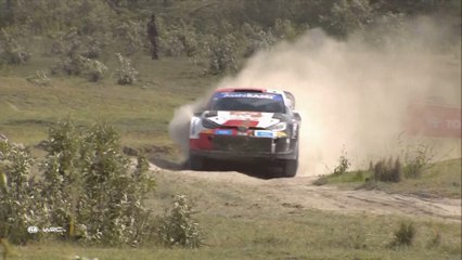 Скачать видео: WRC - Rallye du Kenya 2022 - Samedi 1/2