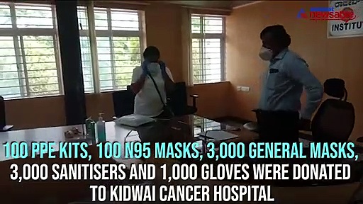 Hope of Cancer Patients NGO donates PPE kits to hospitals in Bengaluru