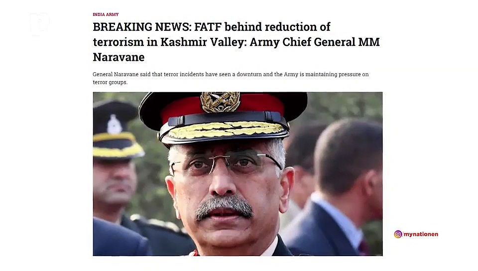 सेना प्रमुख का बयान, पाकिस्तानी सेना से पहले आतंकियों से निपट रही है भारतीय सेना