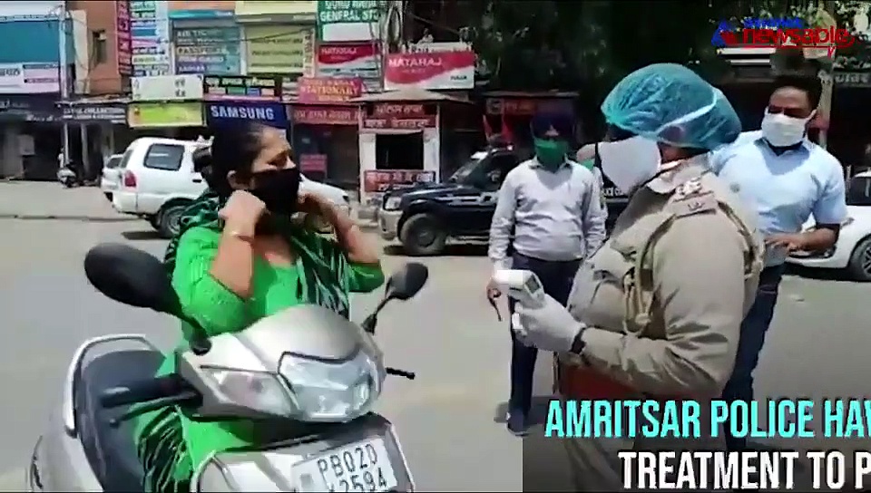 Amritsar Police give lockdown violators special treatment