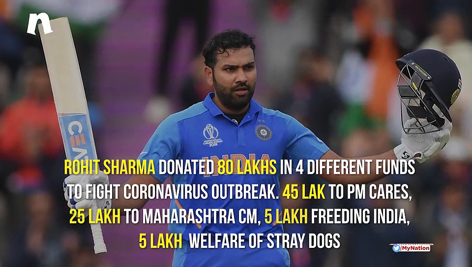 Check out Indian Cricketers Donations to help India fight COVID-19 Pandemic