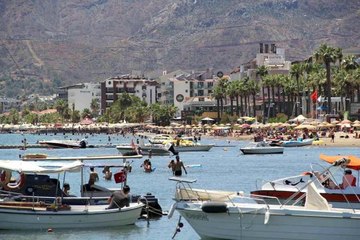 Marmaris'te hayat normale döndü