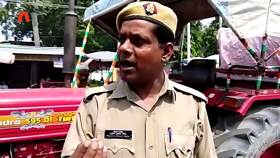 सिपाही ने लगाया अपने ही अधिकारियों पर अवैध खनन को संरक्षण देने का आरोप