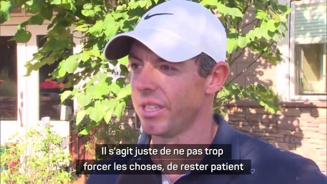 Traveler’s Championship - McIlroy : Ne pas trop forcer les choses, rester patient