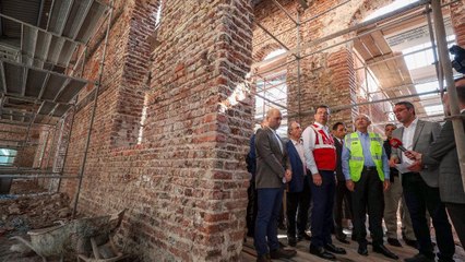 Kılıçdaroğlu, Feshane’deki restorasyon çalışmalarını inceledi