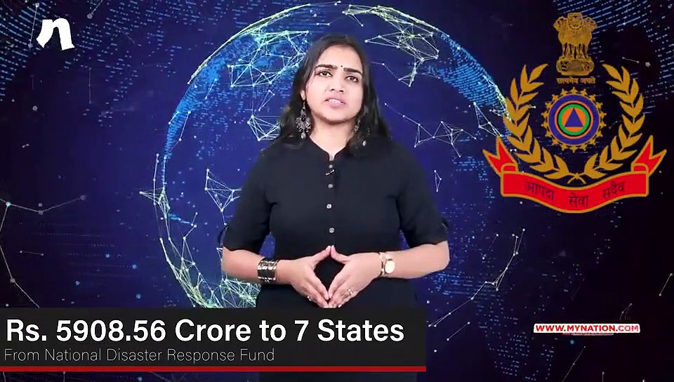 Centre Approves Rs 5,908 Crore to Seven States As Relief For Calamity Damage