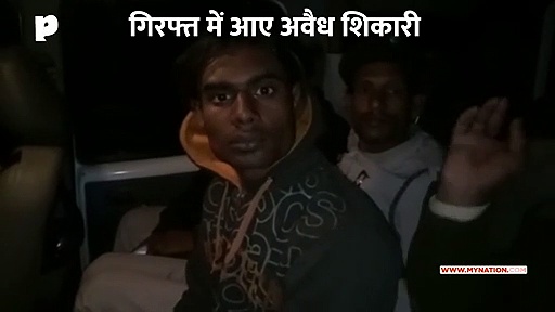 शेर का अवैध शिकार करने वाले हुए गिरफ्तार