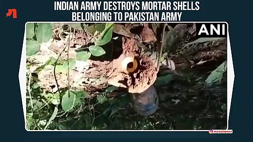 Indian Army retaliates, destroys three mortar shells belonging to Pakistan Army
