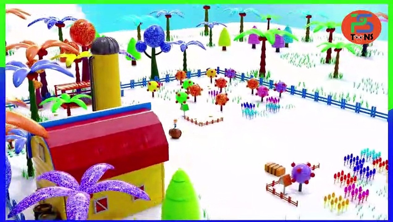 Uri and Otis | BABY CATCHING WILD COW BABY CATCHING WILD COW | Animals Cartoon for Kids Fun