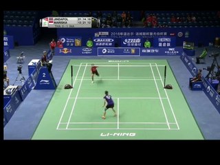 Menolak lupa!!! Momen Gregoria Mariska Tunjung menikung tajam poin dari 11-17 ke 22-20