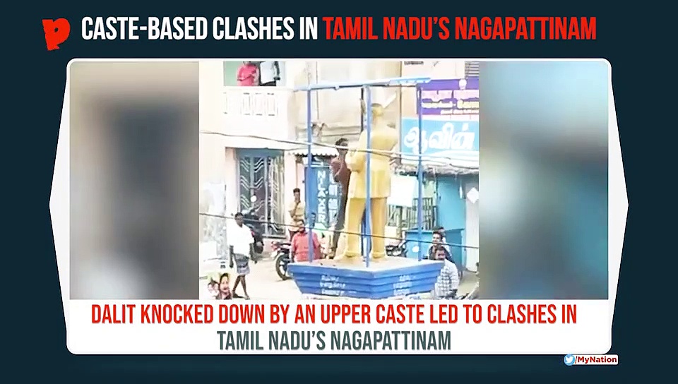 Tamil Nadu: Caste clash leaves Ambedkar statue vandalised in Nagapattinam