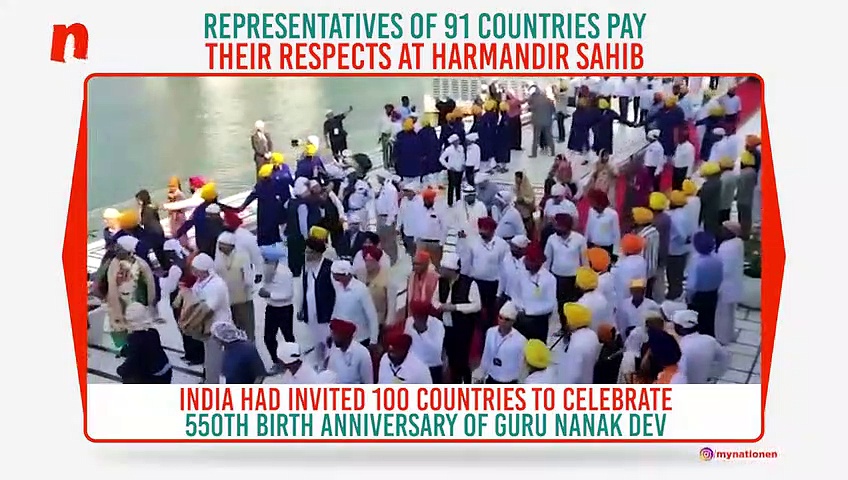 Representatives of 91 countries visit Golden Temple; Pakistan, China give event a miss
