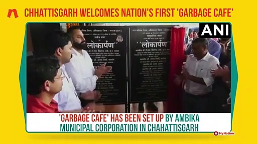 India's first 'Garbage Cafe' opens in Chhattisgarh's Ambikapur