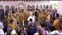 Rus Ortodoks Patriği Kirill törende düştü
