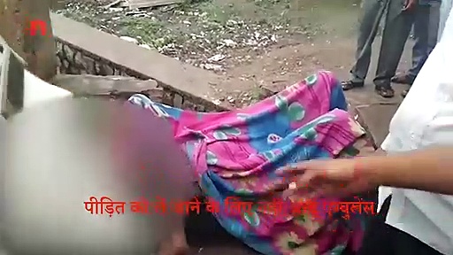 नहीं आई 108 एम्बुलेंस तो हाथठेले पर इलाज के कराने ले गये अस्पताल