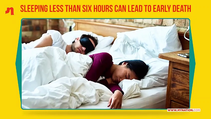 Compromising sleep hours might elevate risk of cancer; early death in adults