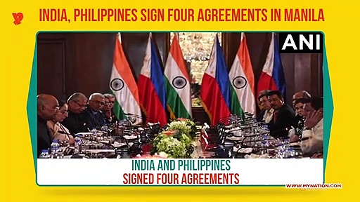 India, Philippines sign four agreements during President Kovind's visit to Manila