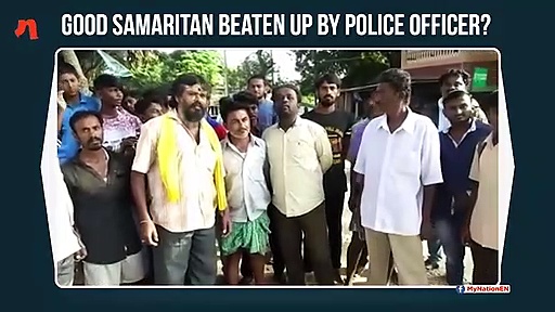 Karnataka: Police highhandedness to the fore as Good Samaritan beaten up mercilessly