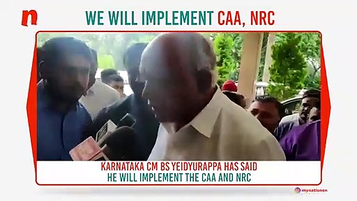 While Yediyurappa promises CAA, NRC implementation, Congress leader UT Khader rabble rouses