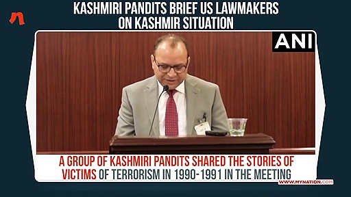 Kashmiri Pandits brief US lawmakers on situation in Kashmir