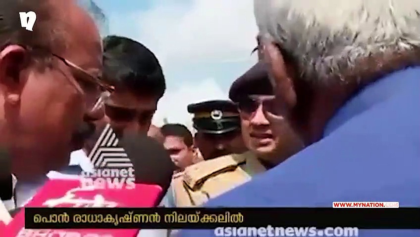 Cop at Sabarimala to Pon Radhakrishnan: Will you take responsibility of devotees in case of landslide?