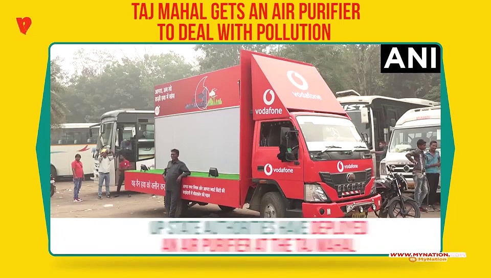 Air Purifiers installed at Taj Mahal to tackle pollution