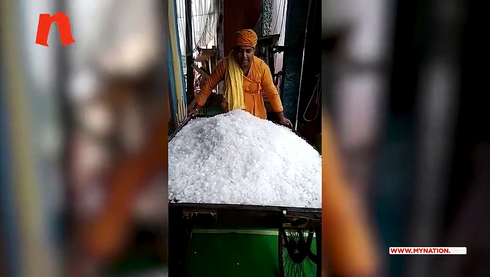 ...जब रेहड़ी पर लगी ओलों की सेल, 'ओले ले लो, करारे-करारे ओले हैं'