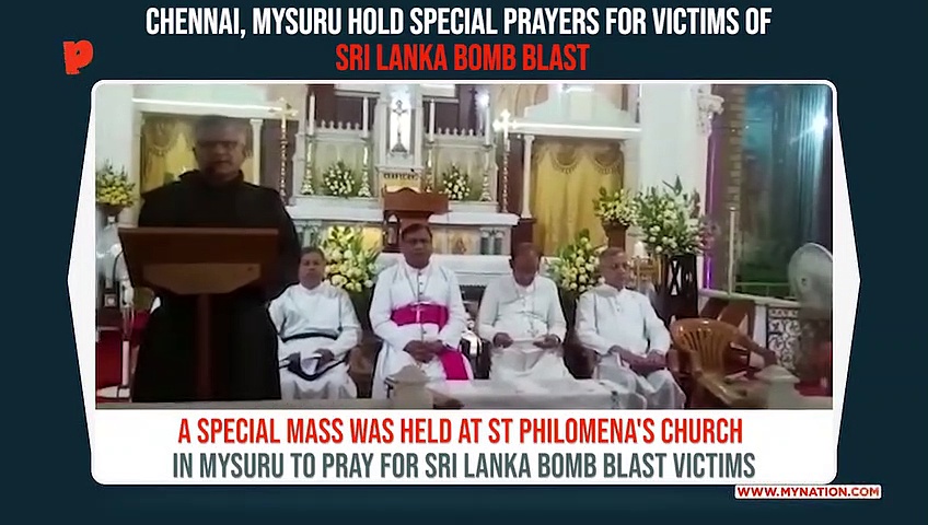 Terrorist attack in Sri Lanka: Chennai, Mysuru hold special prayers for victims