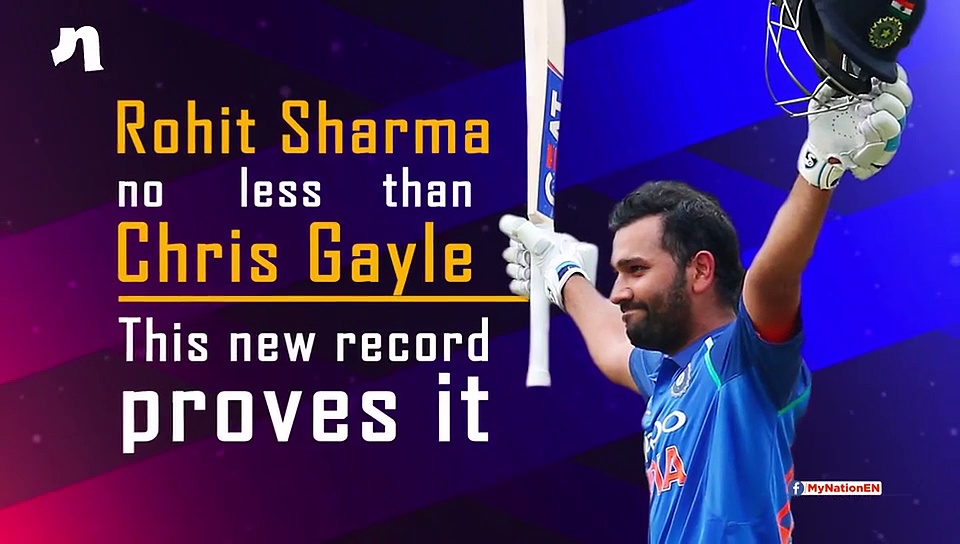 Rohit Sharma no less than Chris Gayle: This new record proves it