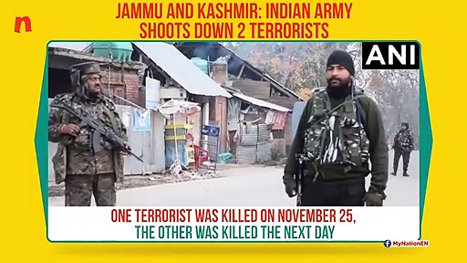 Jammu and Kashmir: Two terrorists killed in fire exchange in Pulwama