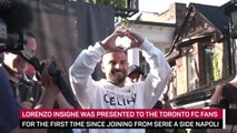 Insigne thanks Toronto fans for warm welcome