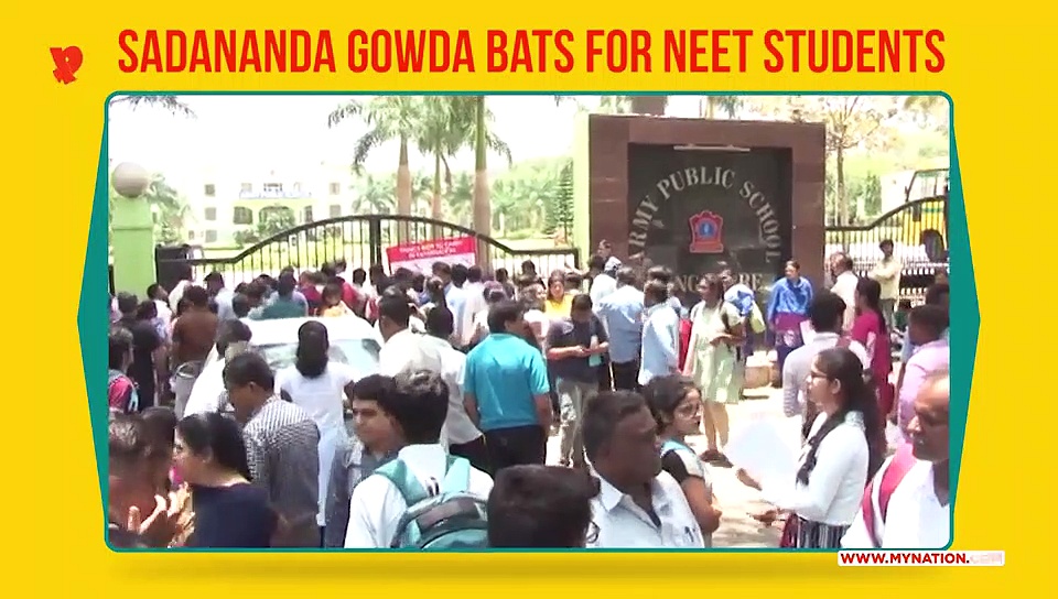 Sadananda Gowda writes to Prakash Javadekar seeking help for 500 students