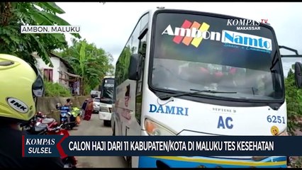 Calon Haji Dari 11 Kabupaten  Kota Di Maluku Tes Kesehatan